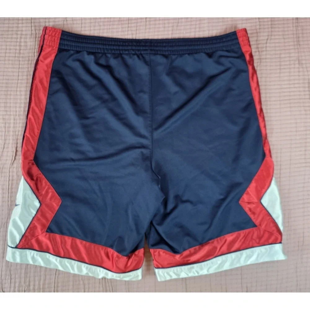 Nike Vintage Basketball Shorts Men's Size XL Navy Red White Y2K RARE Retro